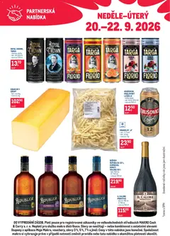 Náhled letáku Makro leták - Partnerská nabídka od 20.09.2026
