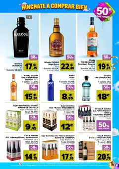 Vista previa Carrefour folleto válido desde el 13/10/2026 | Página: 43 | Productos: Ginebra, Té, Whisky, Whisky escocés