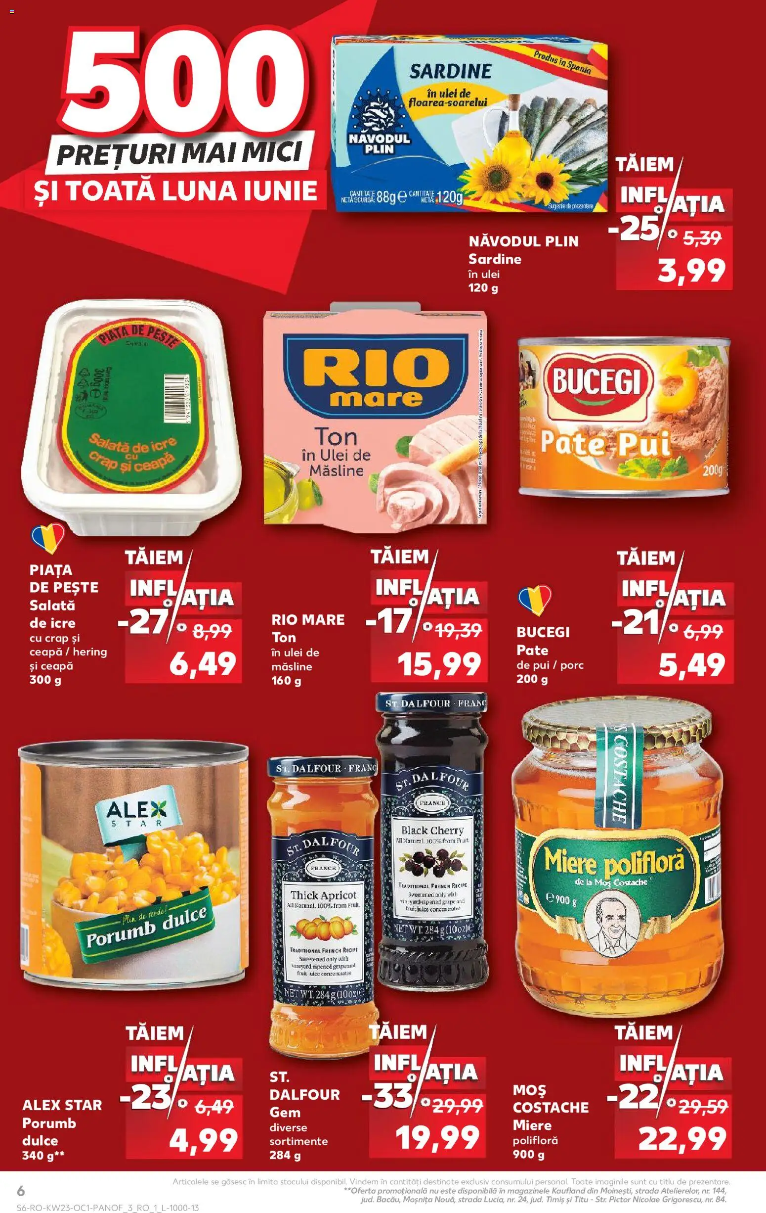 Noul catalog Kaufland – valabil de la 03.06.2026 | Pagină: 6 | Produse: Hacıyatmaz Kedi Oyuncağı, Mici, Măsline, Gem