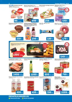 PRIVÁT akciós újság - amely érvényes a következő dátumtól: 2026.09.17. | Oldal: 2