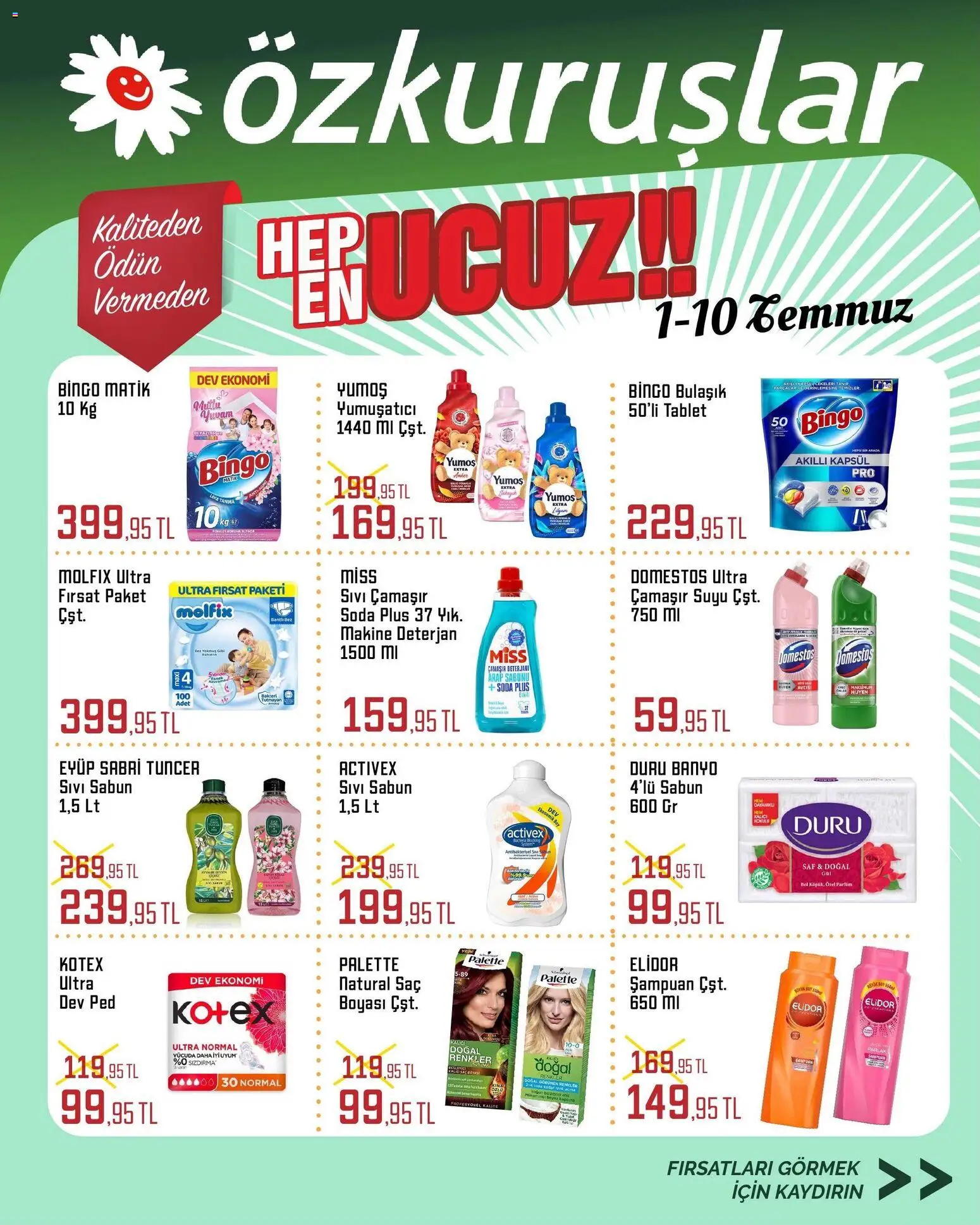🛍️ Özkuruşlar Katalog, 01 Temmuz 2026 itibariyle » Özel fırsatları keşfedin ve bugün tasarruf edin! 💰