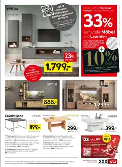 XXXLutz Flugblatt ab 21.07.2026 gültig | Seite: 5 | Produkte: Uhr, Couchtisch