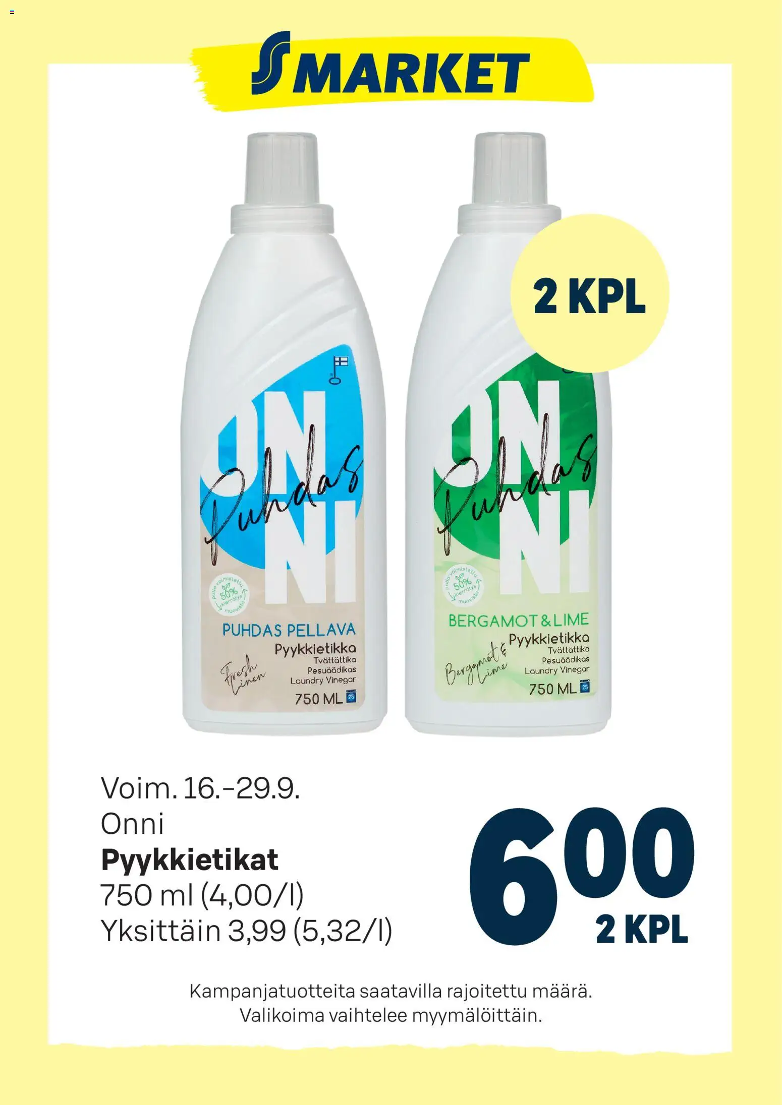 S-market - Onni – voimassa 16/09/2026 alkaen | Sivu: 1