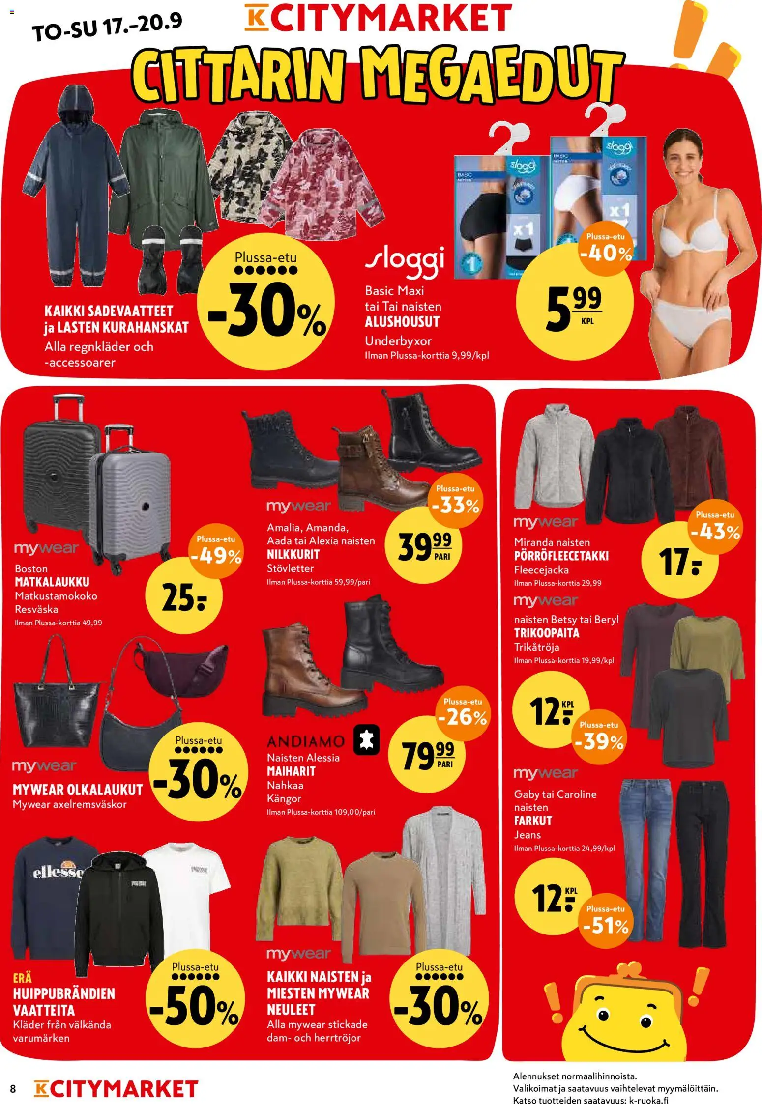 K-Citymarket tarjoukset – voimassa 17/09/2026 alkaen | Sivu: 8