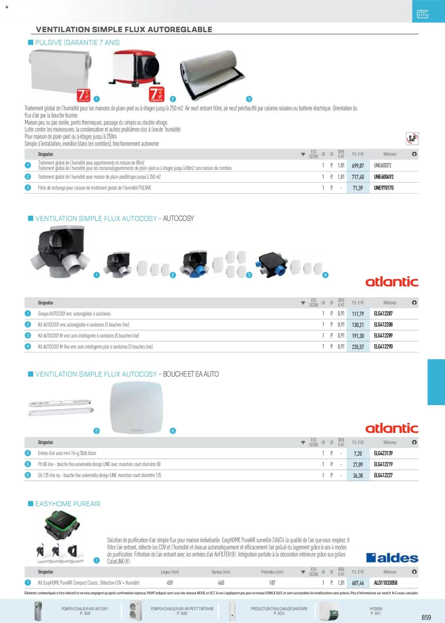 {H1} | Page: 71 | Produits: Filtre, Batterie, Hygiène, Décoration