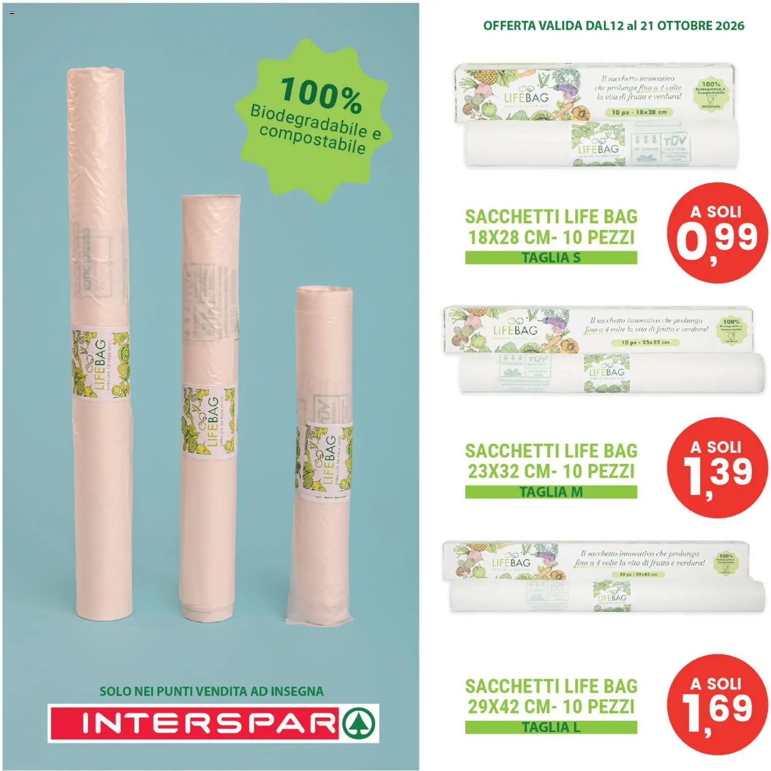 Volantino Interspar del 12/10/2026 | Pagina: 33 | Prodotti: Frutta