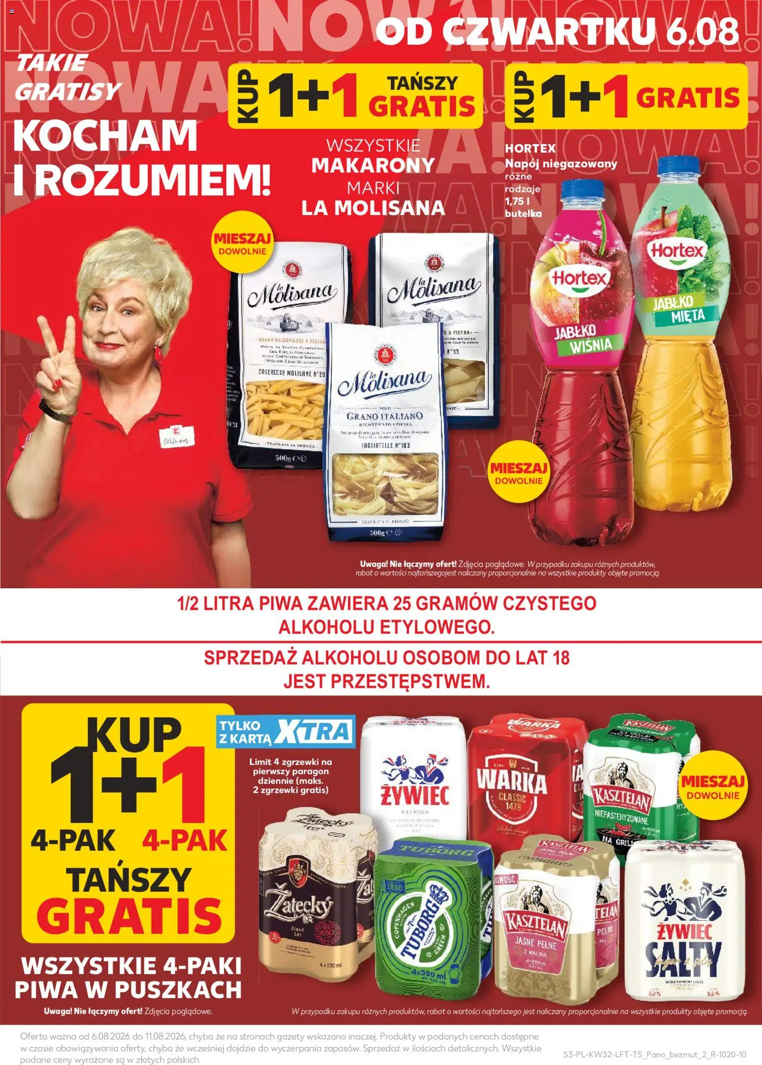 Kaufland gazetka od 06.08.2026 | Strona: 3 | Produkty: Grill, Gazety, Mięta, Makaron