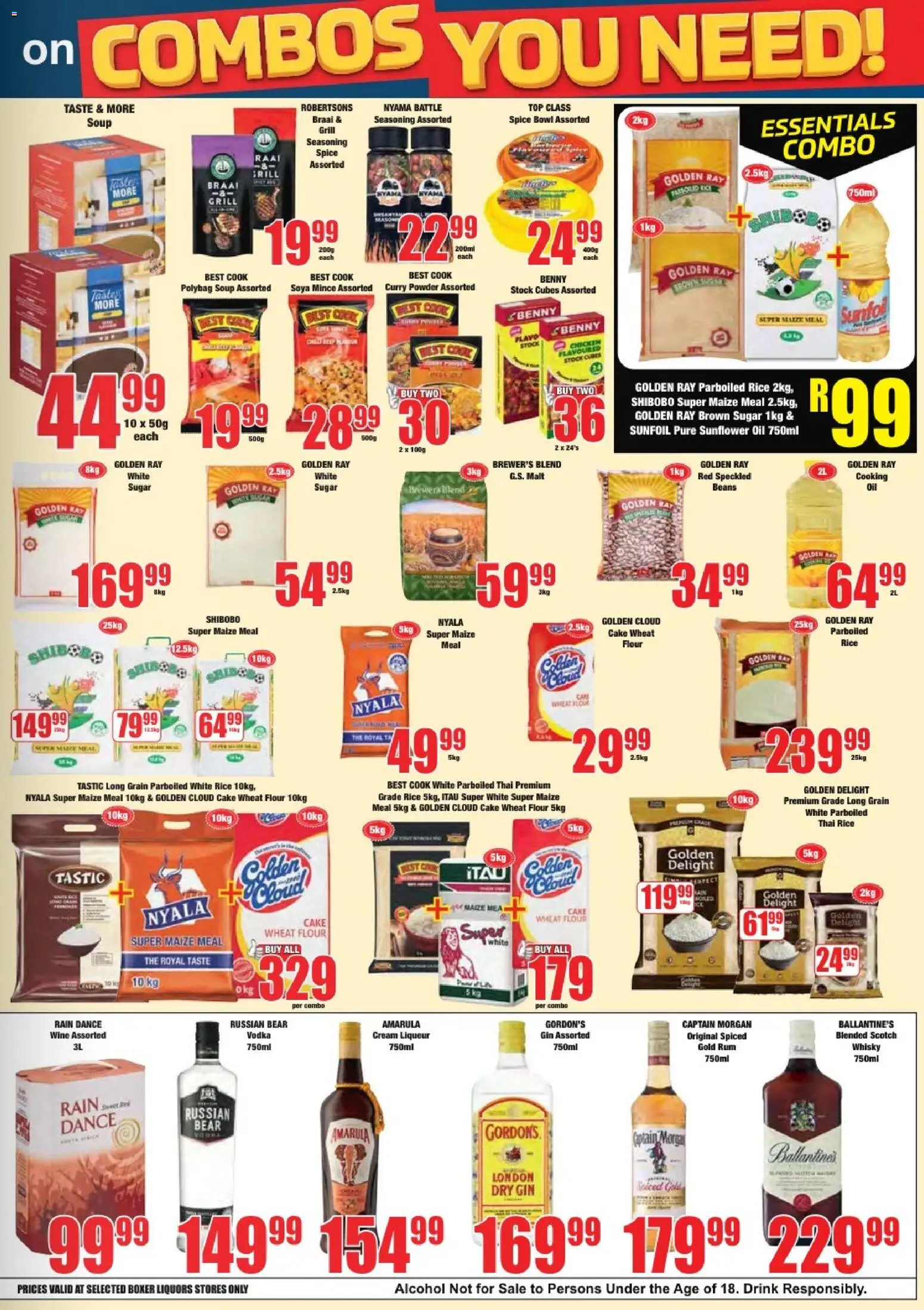 New Boxer catalogue – valid from 08/10/2026 | Page: 7 | Products: Grill, Wine, Rice, Vodka