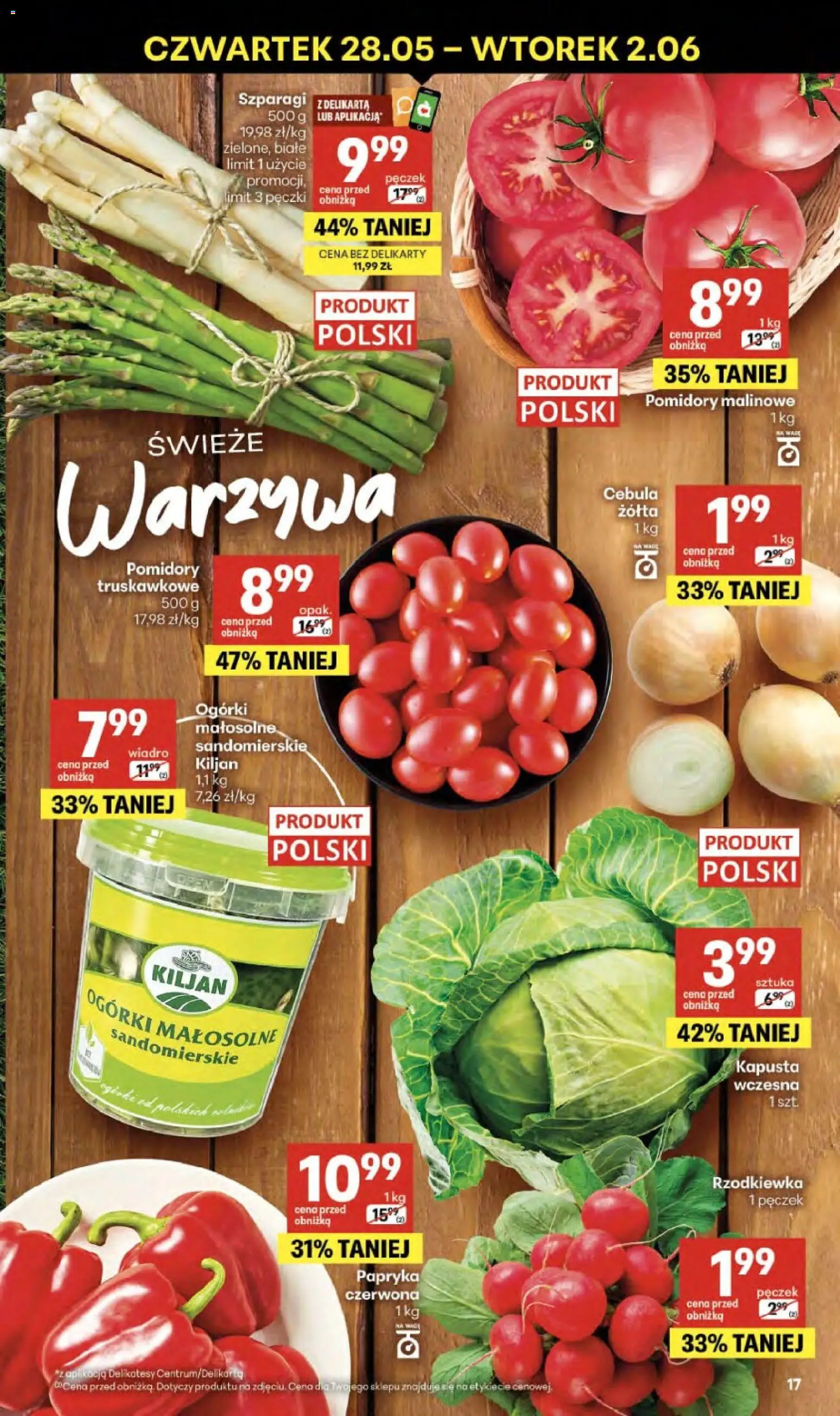 Delikatesy Centrum gazetka - Sklepy Własne od 28.05.2026 | Strona: 17