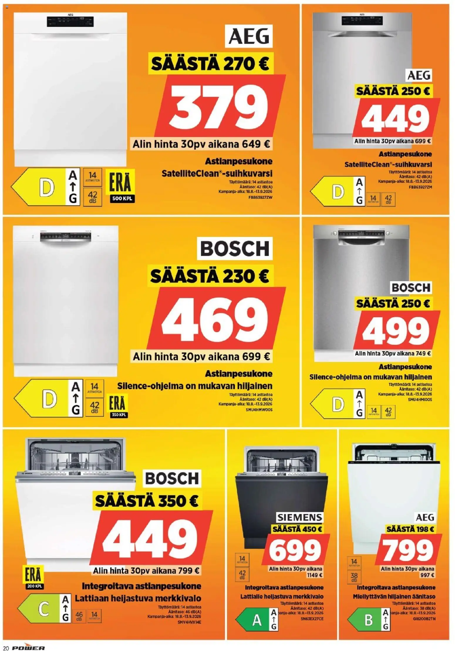 Power tarjoukset – voimassa 24/08/2026 alkaen | Sivu: 20