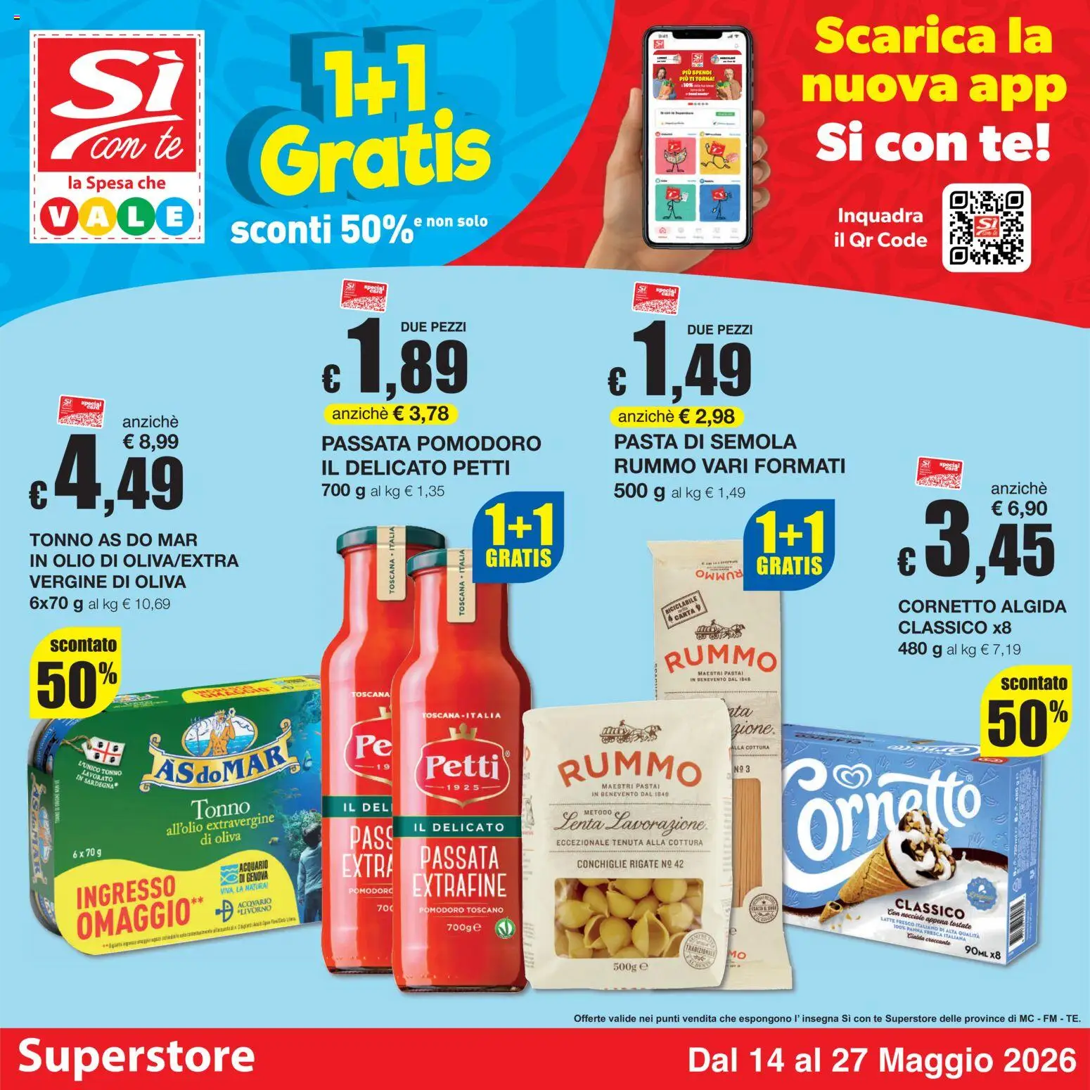 Volantino Sì con Te del 14.05.2026 | Pagina: 1