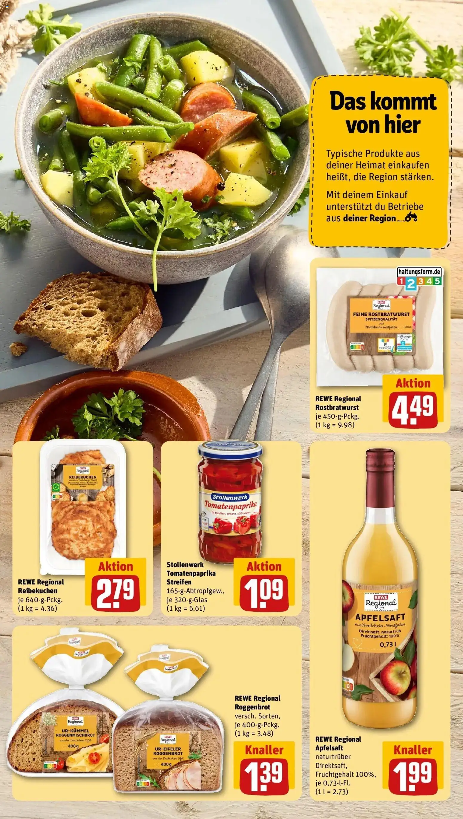 Rewe Prospekt Heinsberg / Oberbruch – gültig ab 27.07.2026 | Seite: 5 | Produkte: Apfelsaft
