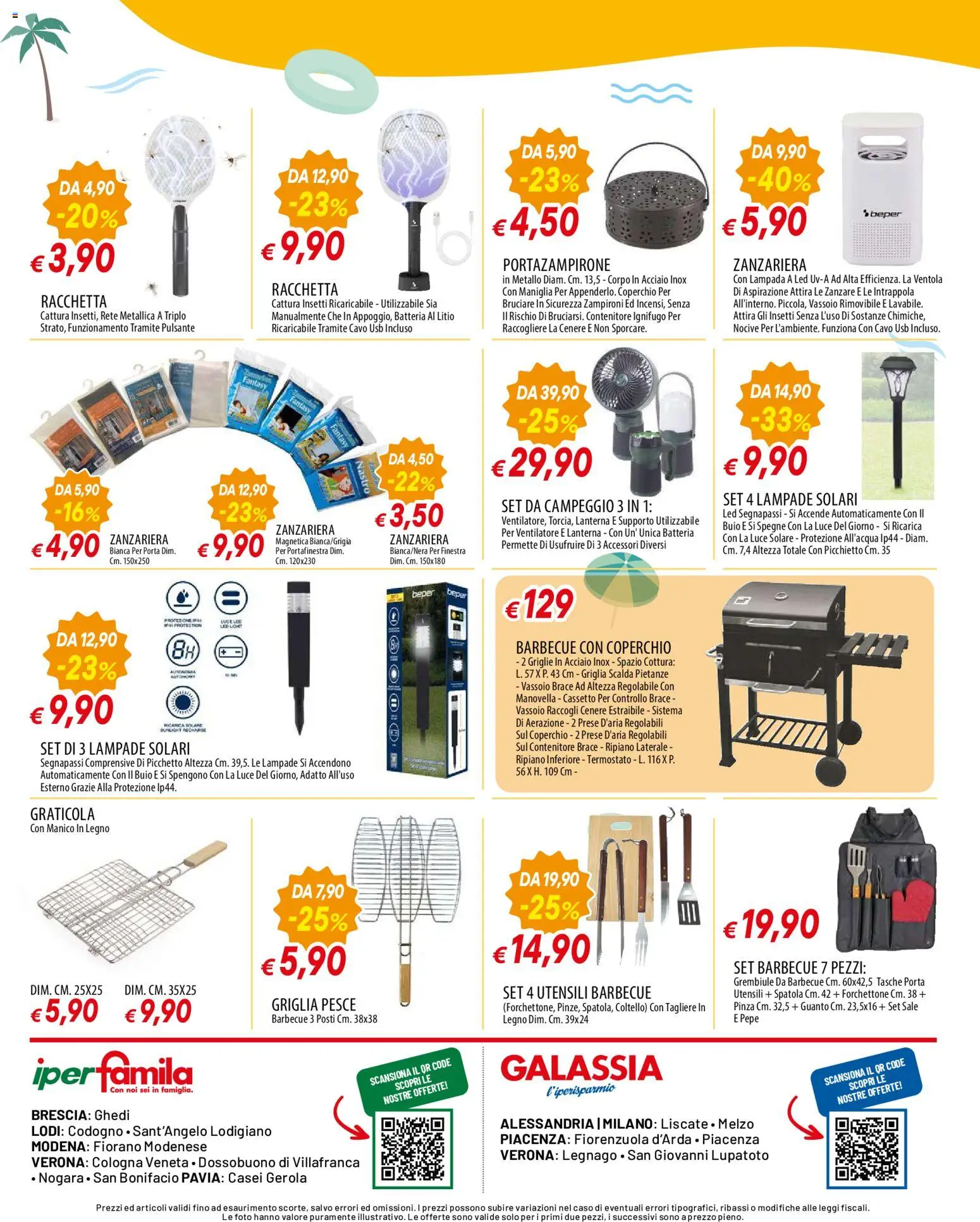 Volantino Galassia del 28.05.2026 | Pagina: 20 | Prodotti: Ripiano, Ventilatore, Pesce, Uva