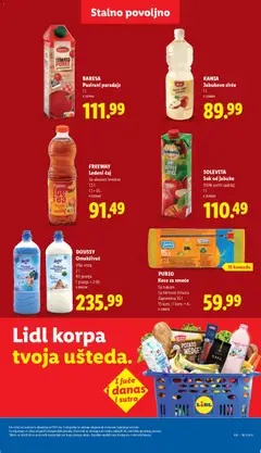 KANIA Jabukovo sirće, 1 l - pregled Lidl kataloga - važi od 30.04.2026 | Strana: 47