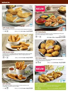 bofrost folder - Voorbeeld van een folder van bofrost, geldig van 01.03.2026 | Pagina: 72 | Producten: Chicken Nuggets, Cheddar, Saus, Kaas
