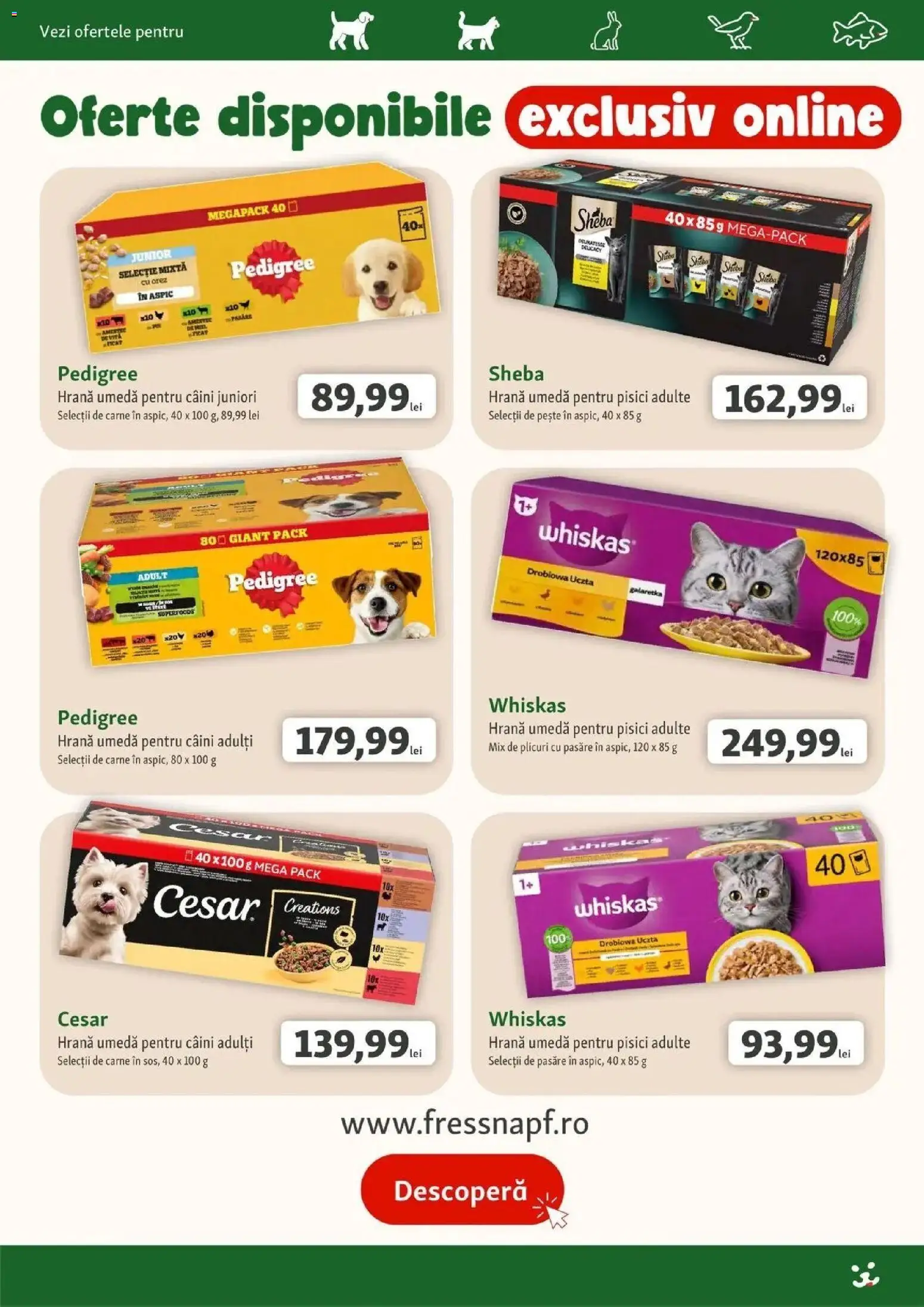 Fressnapf Catalog - Oferta 03.09.2026 - 16.09.2026 | Pagină: 15 | Produse: Whiskas, Orez, Pește