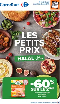 Carrefour - Prévisualisation de Carrefour Les petits prix halal valide à partir de 25/08/2026