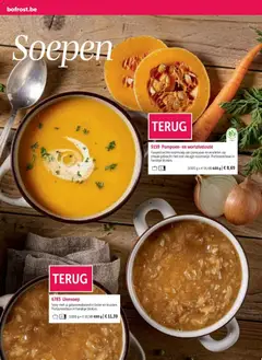 bofrost Herfst/ Wintercatalogus - Voorbeeld van een folder van bofrost, geldig van 01/09/2026 | Pagina: 40 | Producten: Ui, Wortelen, Soepen, Boter