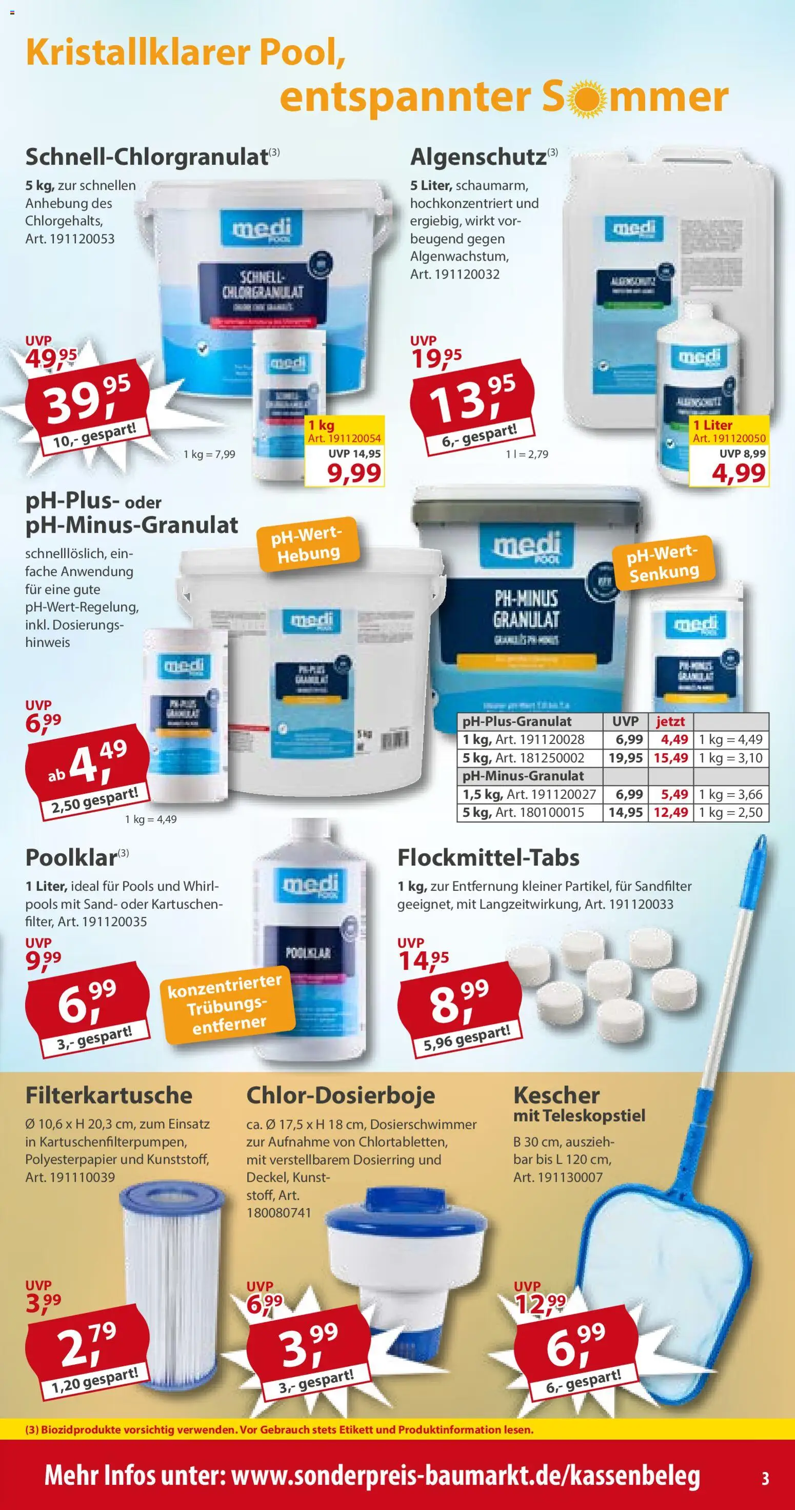 Sonderpreis Baumarkt Prospekt – gültig ab 27.06.2026 | Seite: 3