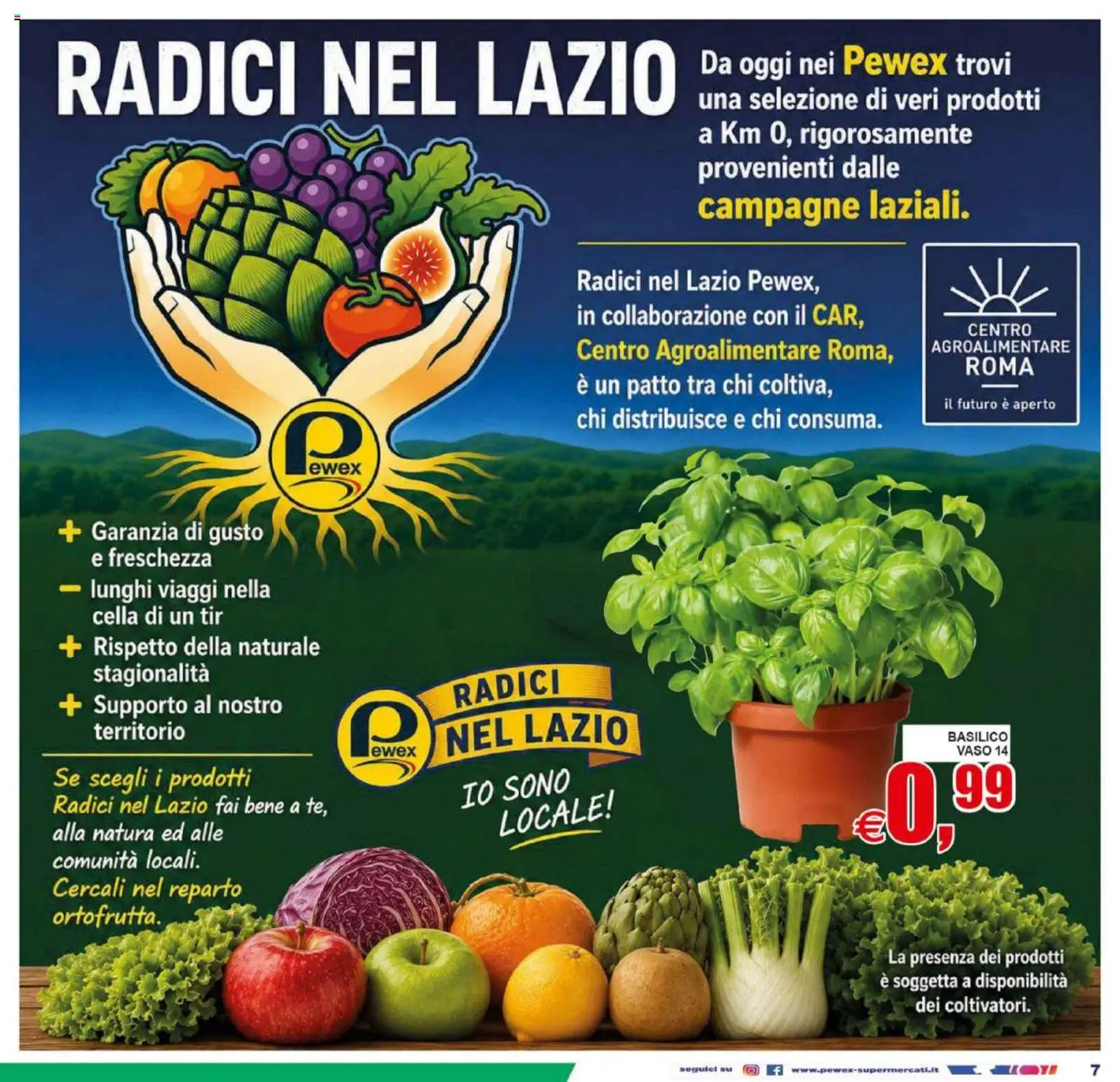 Volantino Pewex del 02/09/2026 | Pagina: 7 | Prodotti: Basilico, Vaso