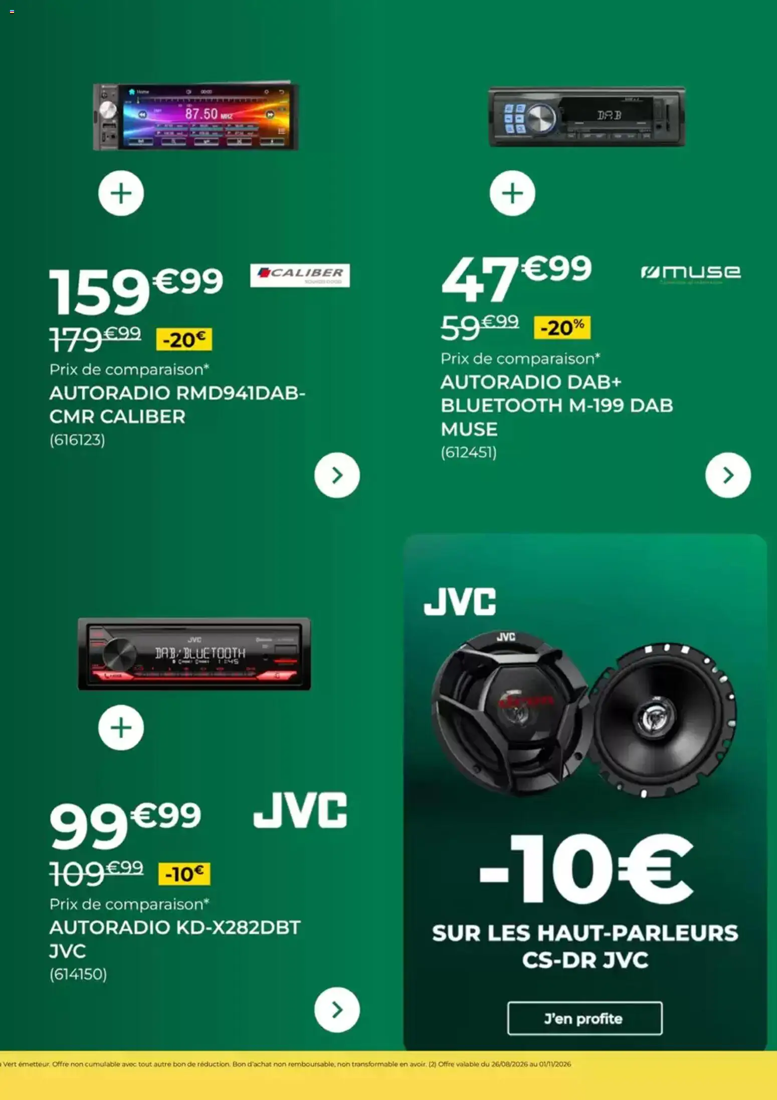 {H1} | Page: 9 | Produits: Autoradio