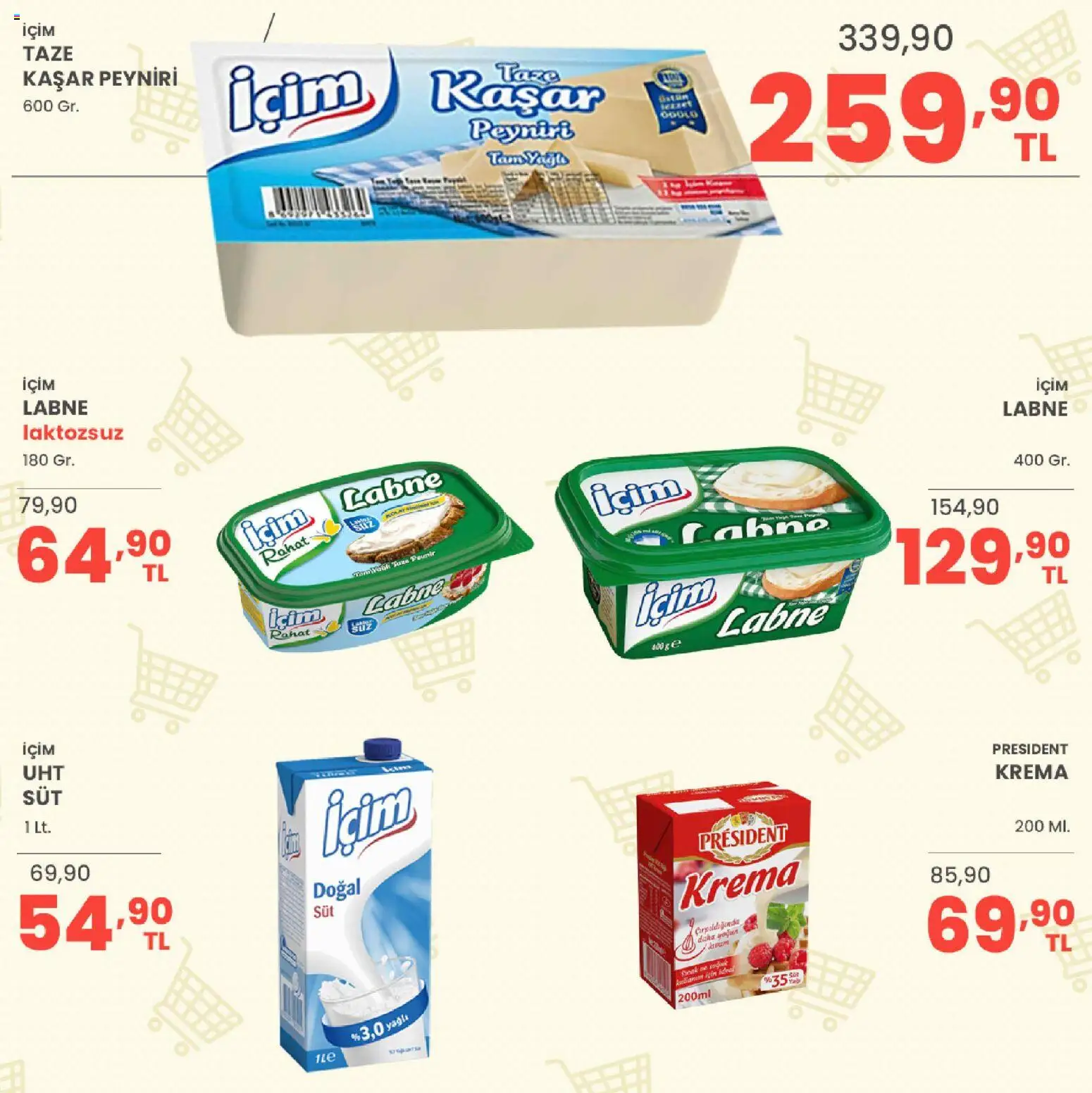 Sarıyer Katalog - 07 Ağustos 2026 tarihinden itibaren geçerlidir | Sayfa: 8 | Ürünler: Krema