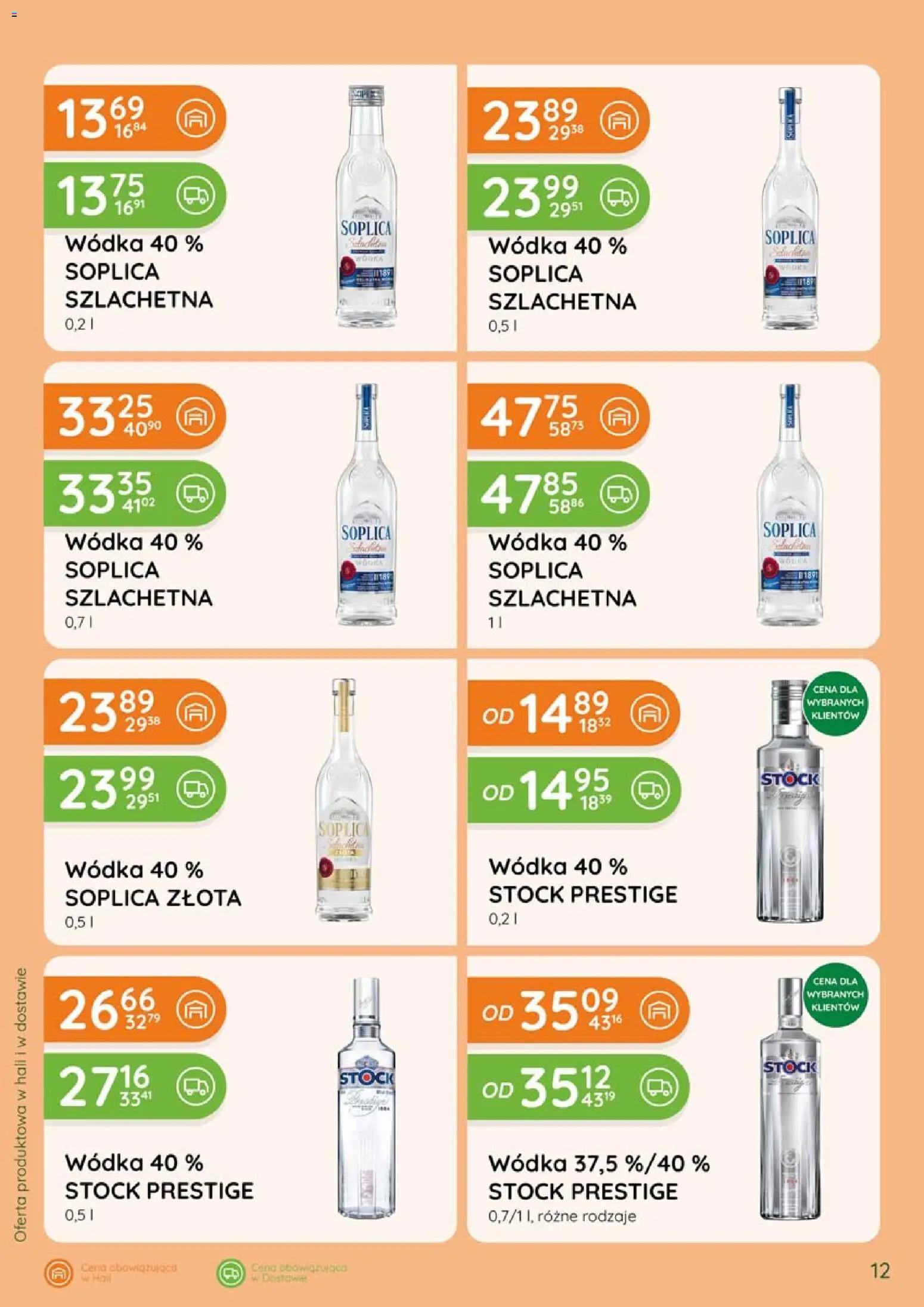 Eurocash gazetka - Katalog Alkoholowy od 01.09.2026 | Strona: 12 | Produkty: Soplica wódka, Soplica, Wódka