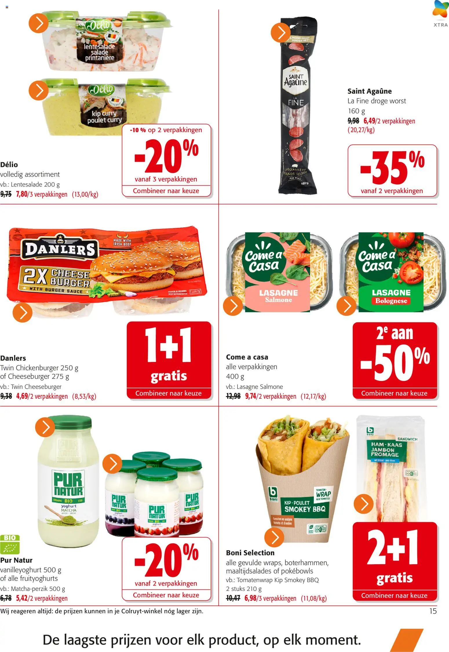 {H1} | Pagina: 15 | Producten: Ham, Lasagne, Kaas, Yoghurt