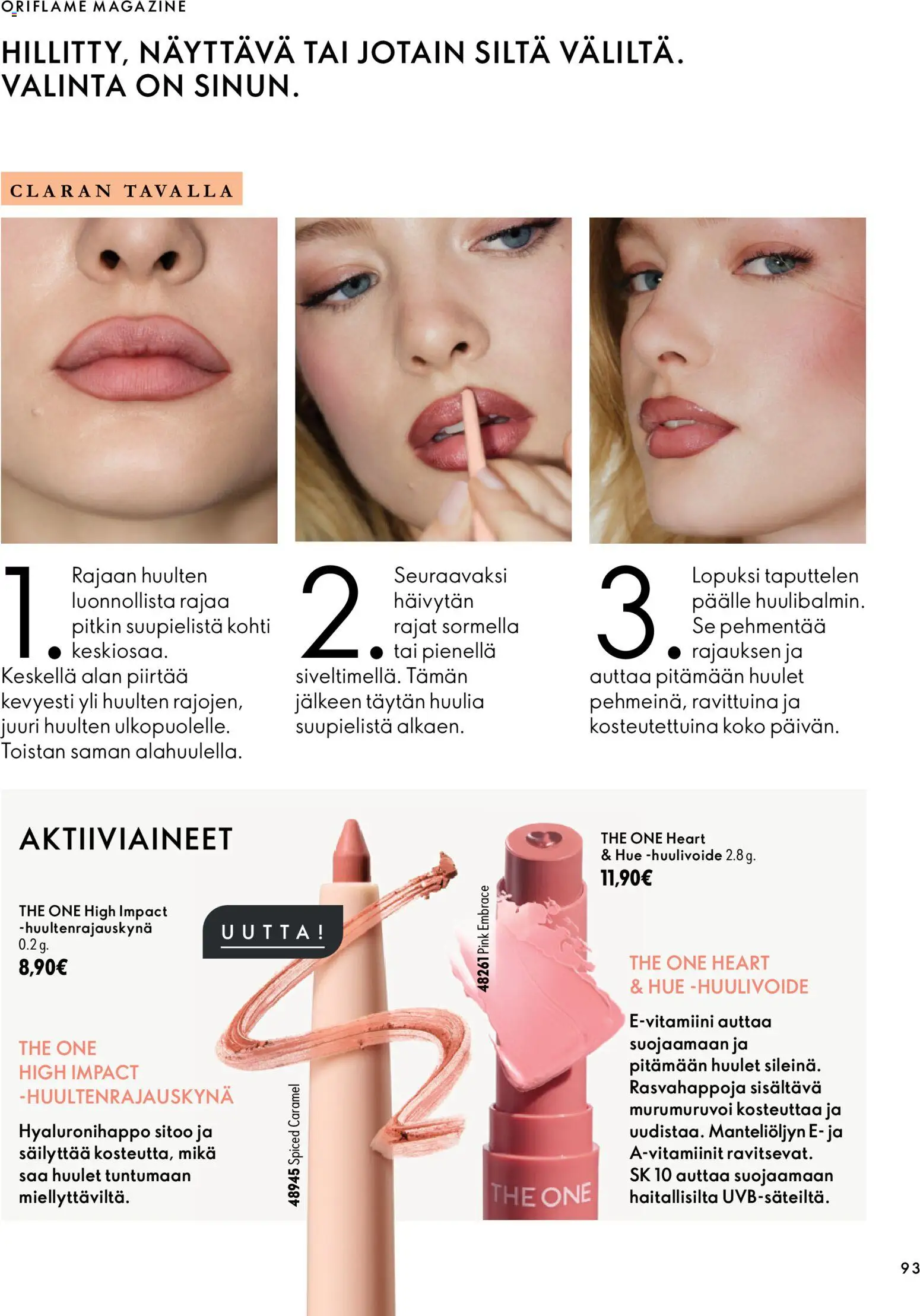 Oriflame tarjoukset – voimassa 07/10/2026 alkaen | Sivu: 93