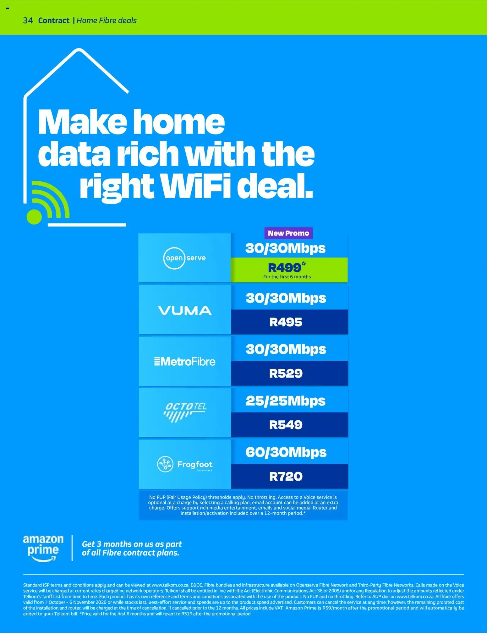 New Telkom catalogue – valid from 07/10/2026 | Page: 34 | Products: Data, Router