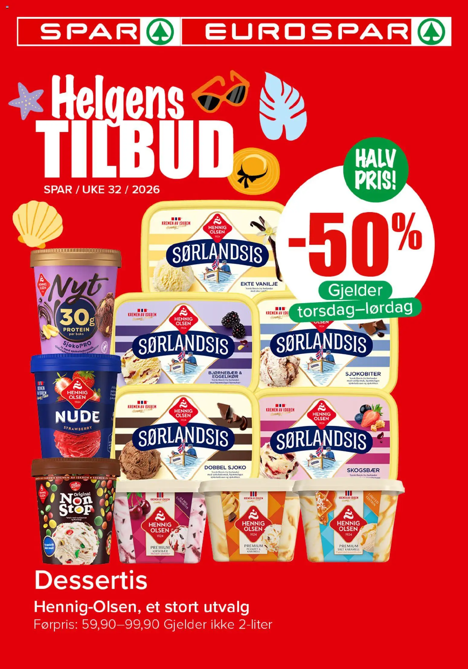 {H1} | Side: 1 | Produkter: Iskrem, Napolitane, Štedilnik, Mikrovalovka
