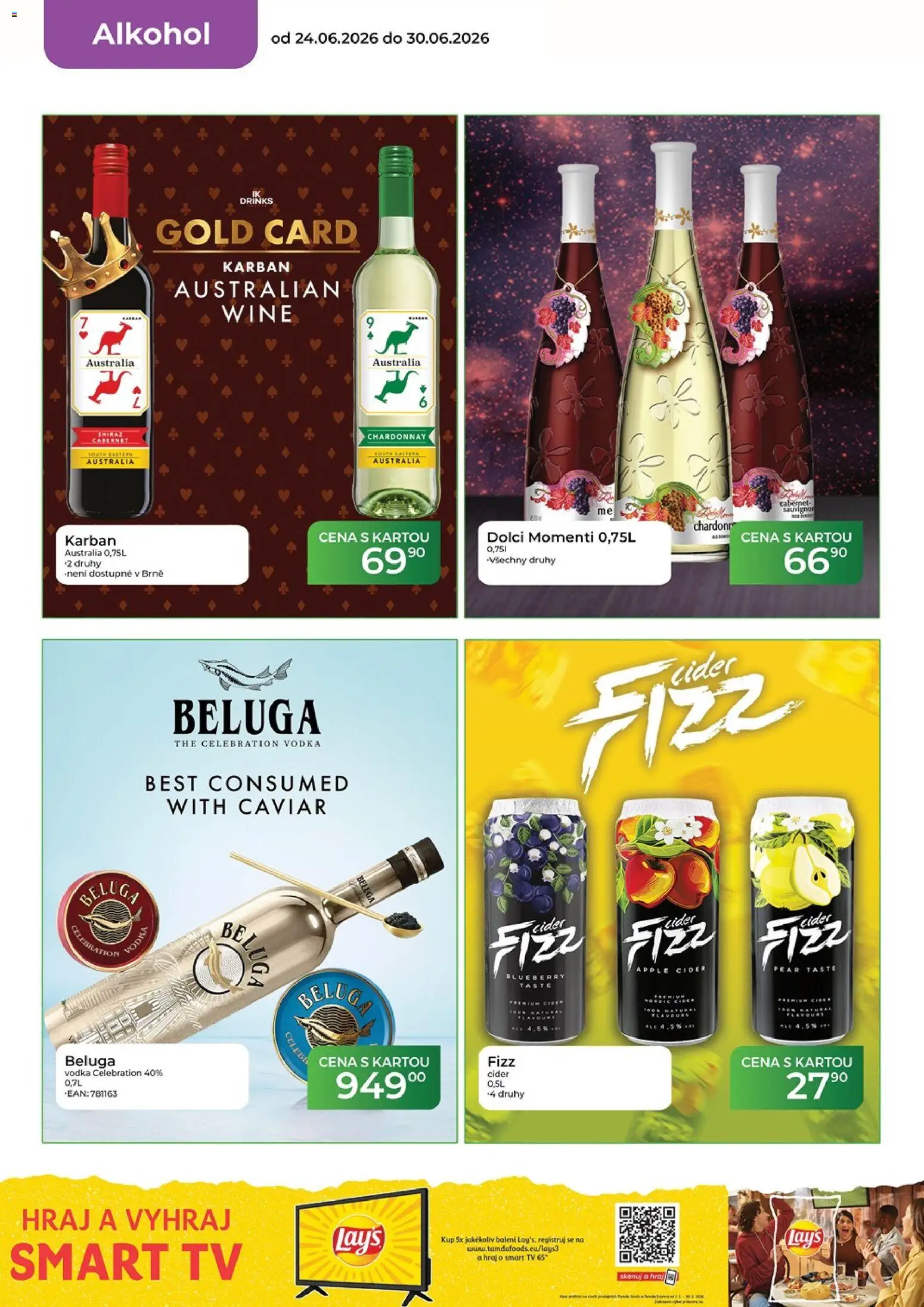 Tamda Foods leták od 24.06.2026 | Strana: 16 | Produkty: Vodka, Cider, Apple, Chardonnay Australia