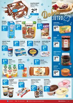 Bakmaz Katalog - Pregled kataloga iz trgovine Bakmaz, vrijedi od 09.09.2026 | Stranica: 3 | Proizvodi: Sir, Podravka, Kolac, Čokolino
