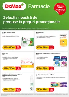 Ofertele Dr.Max valabile de la 01.10.2026
