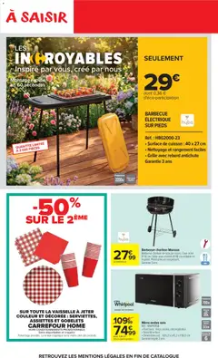 Carrefour Market - Prévisualisation de Carrefour Market catalogue valide à partir de 07/07/2026 | Page: 47 | Produits: Charbon De Bois, Barbecue, Plateau, Thé
