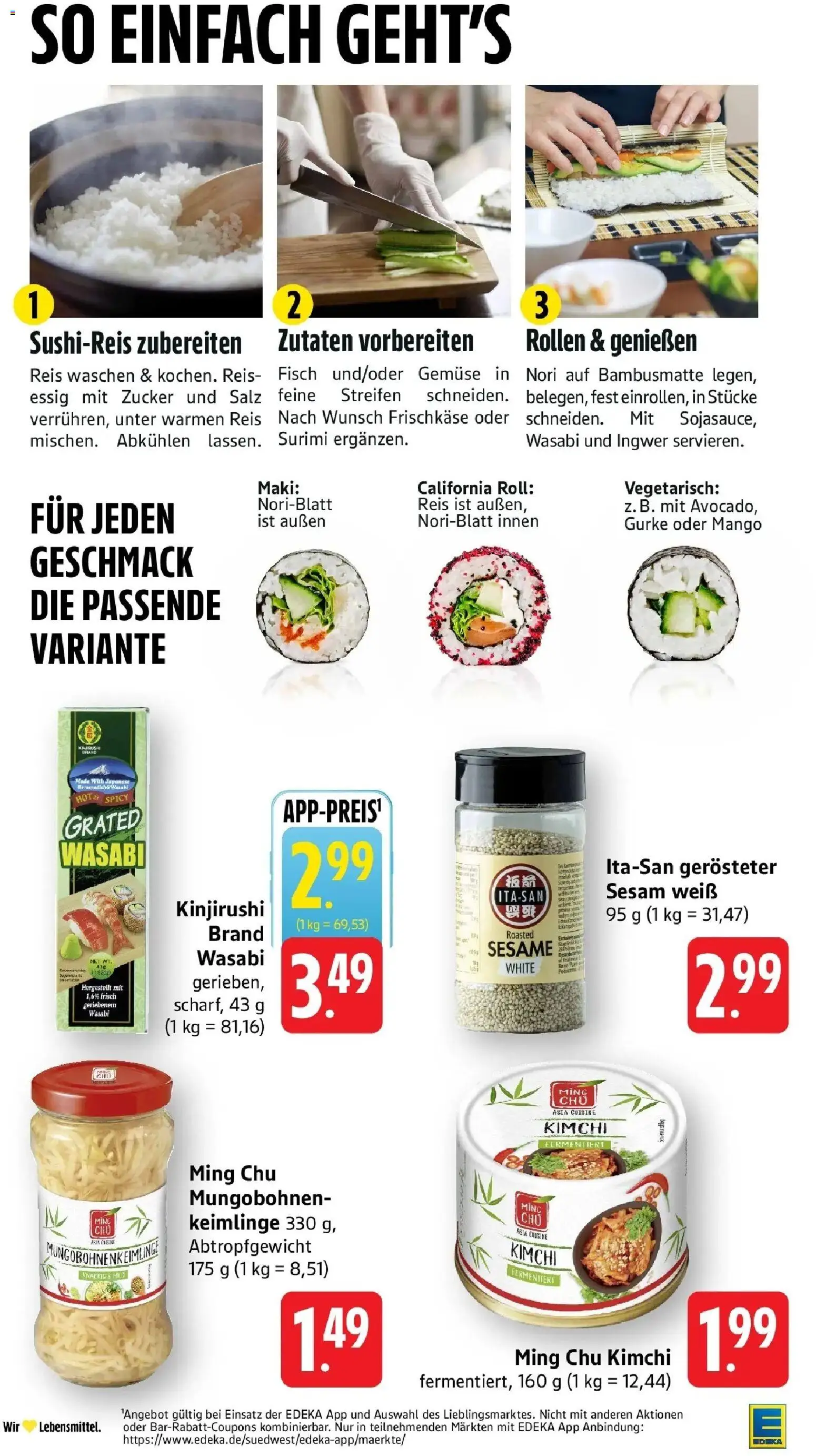 E center Prospekt Schorndorf (ab 07.09.2026) zum Blättern | Seite: 27 | Produkte: Fisch, Salz, Mango, Reis