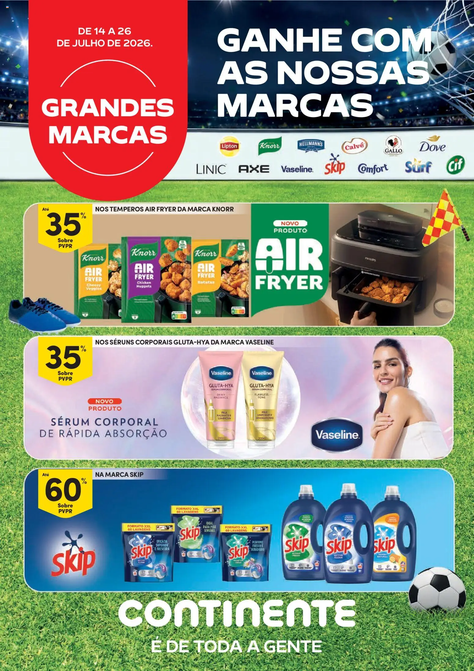 Continente Grandes Marcas » de 14/07/2026 catalogue cover