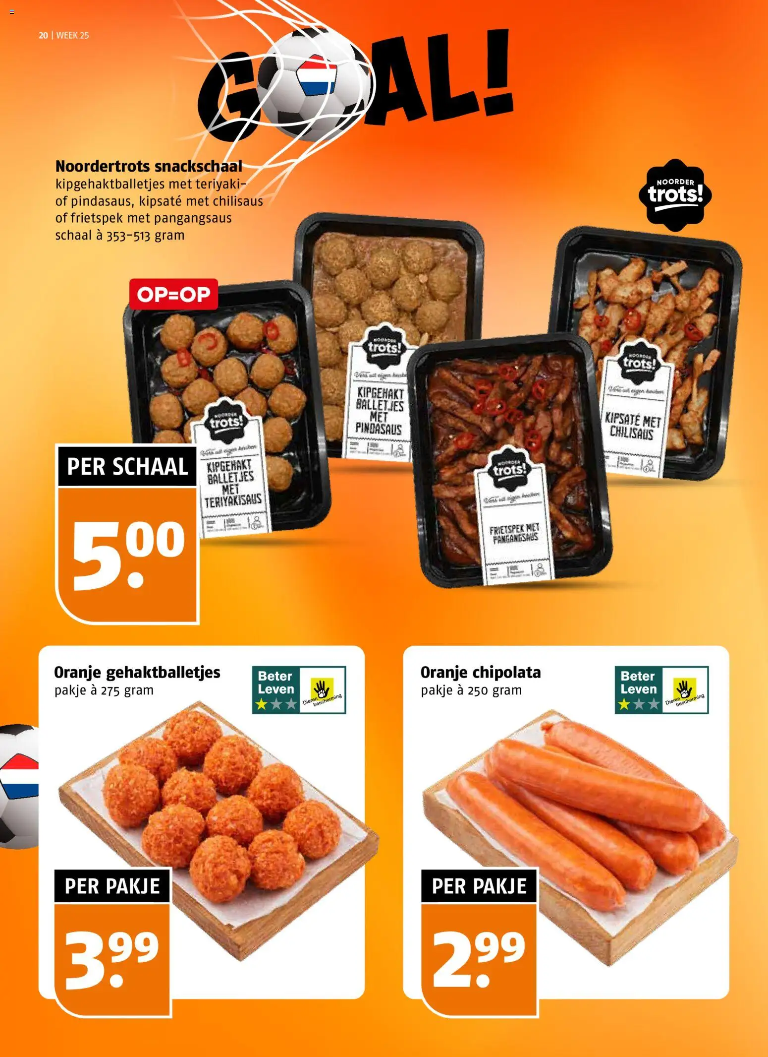 {H1} | Pagina: 20 | Producten: Schaal, Chipolata