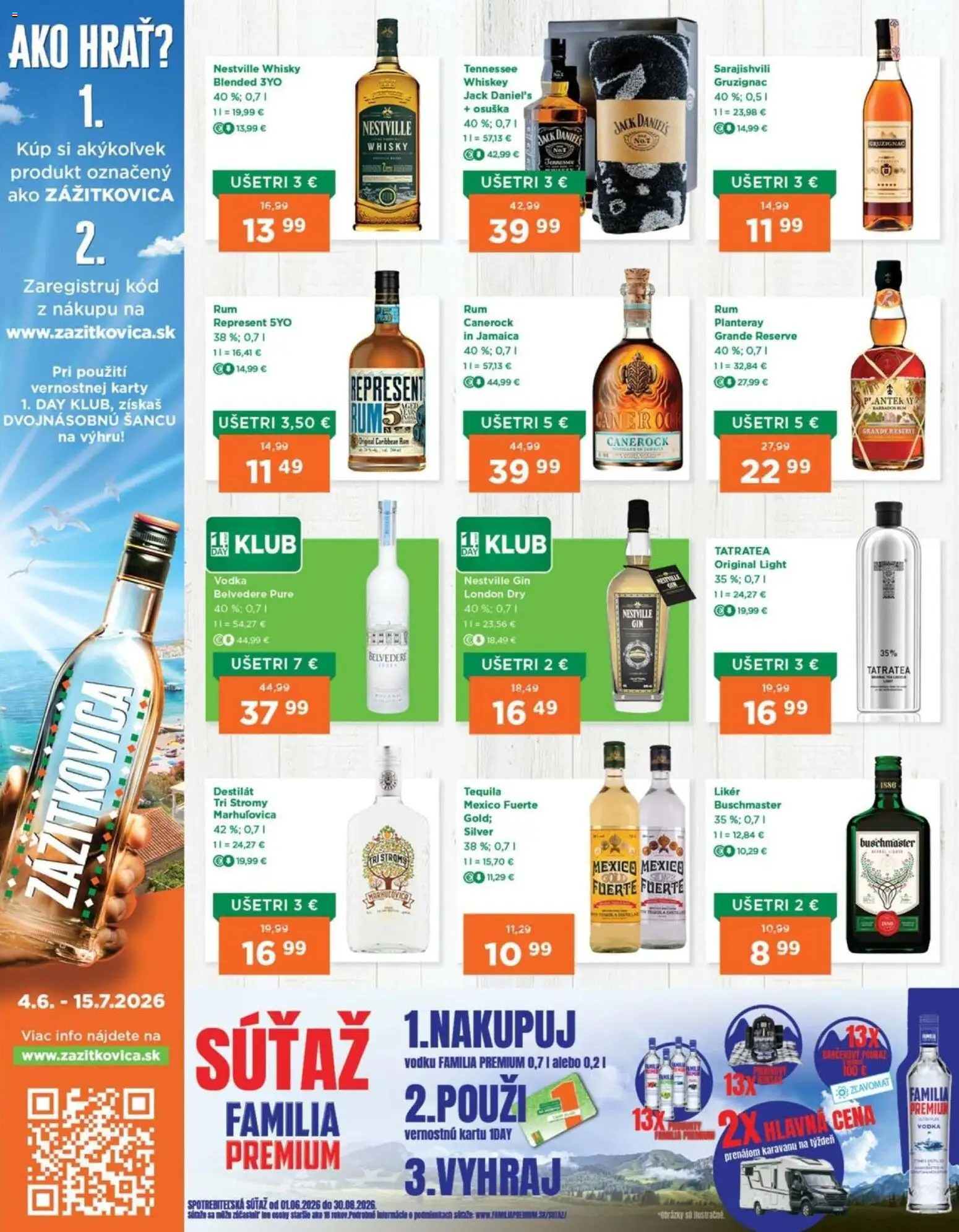Nové 1day akcie – leták je platný od 18.06.2026 | Strana: 2