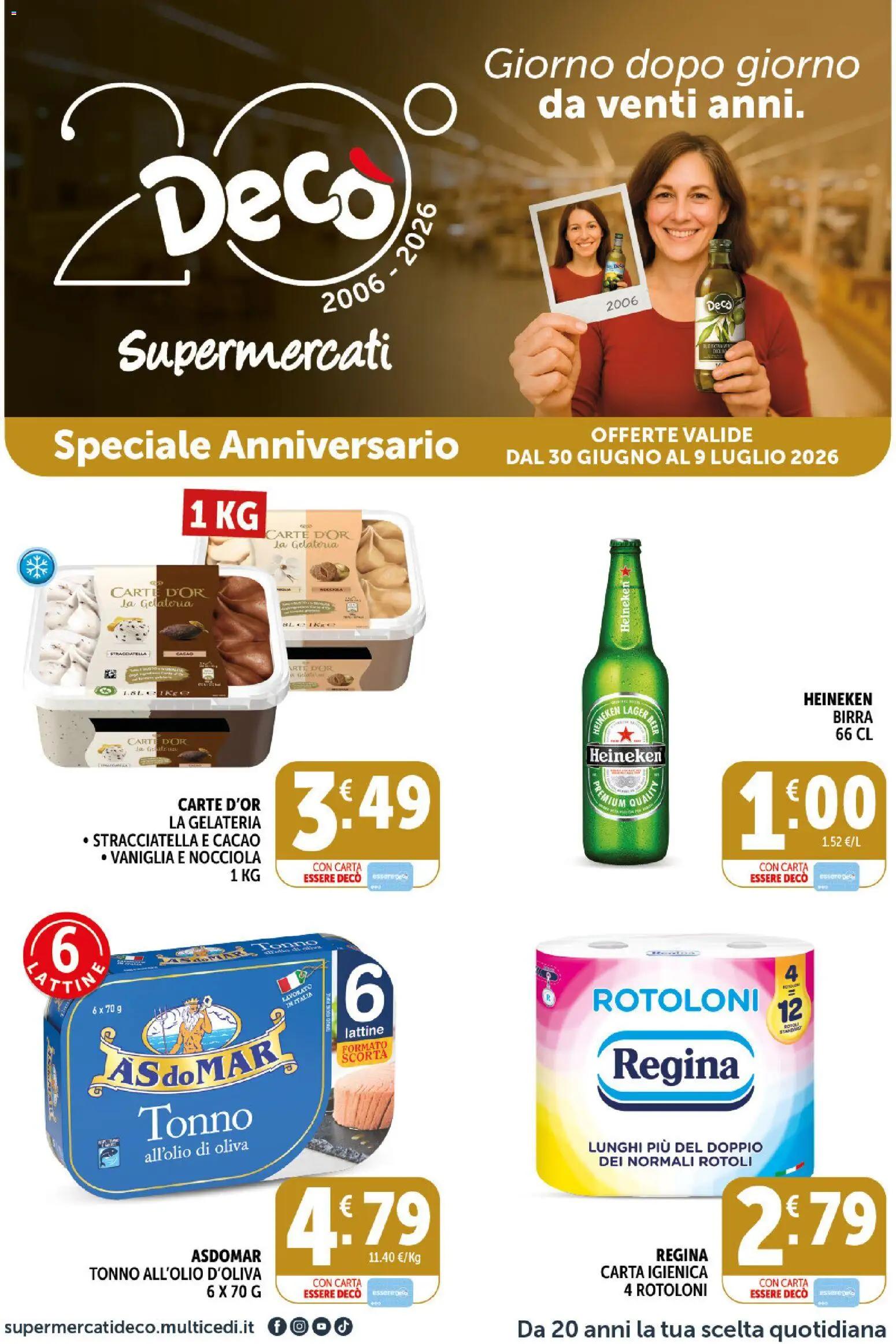 Volantino Decò del 30/06/2026 | Pagina: 1