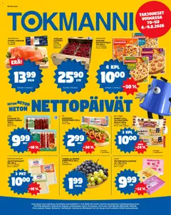 Tokmanni-mainoslehti voimassa 06/08/2026 alkaen