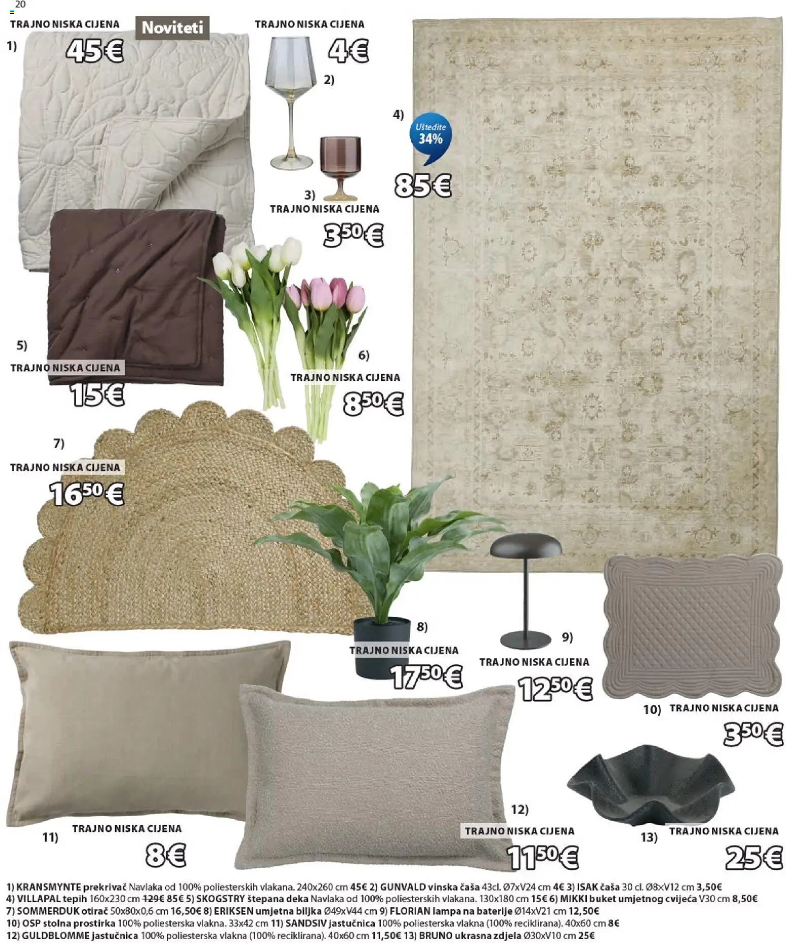 JYSK katalog | vrijedi od 26.08.2026 | Stranica: 20