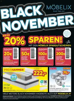 Möbelix Black Friday ab 27.10.2026 gültig