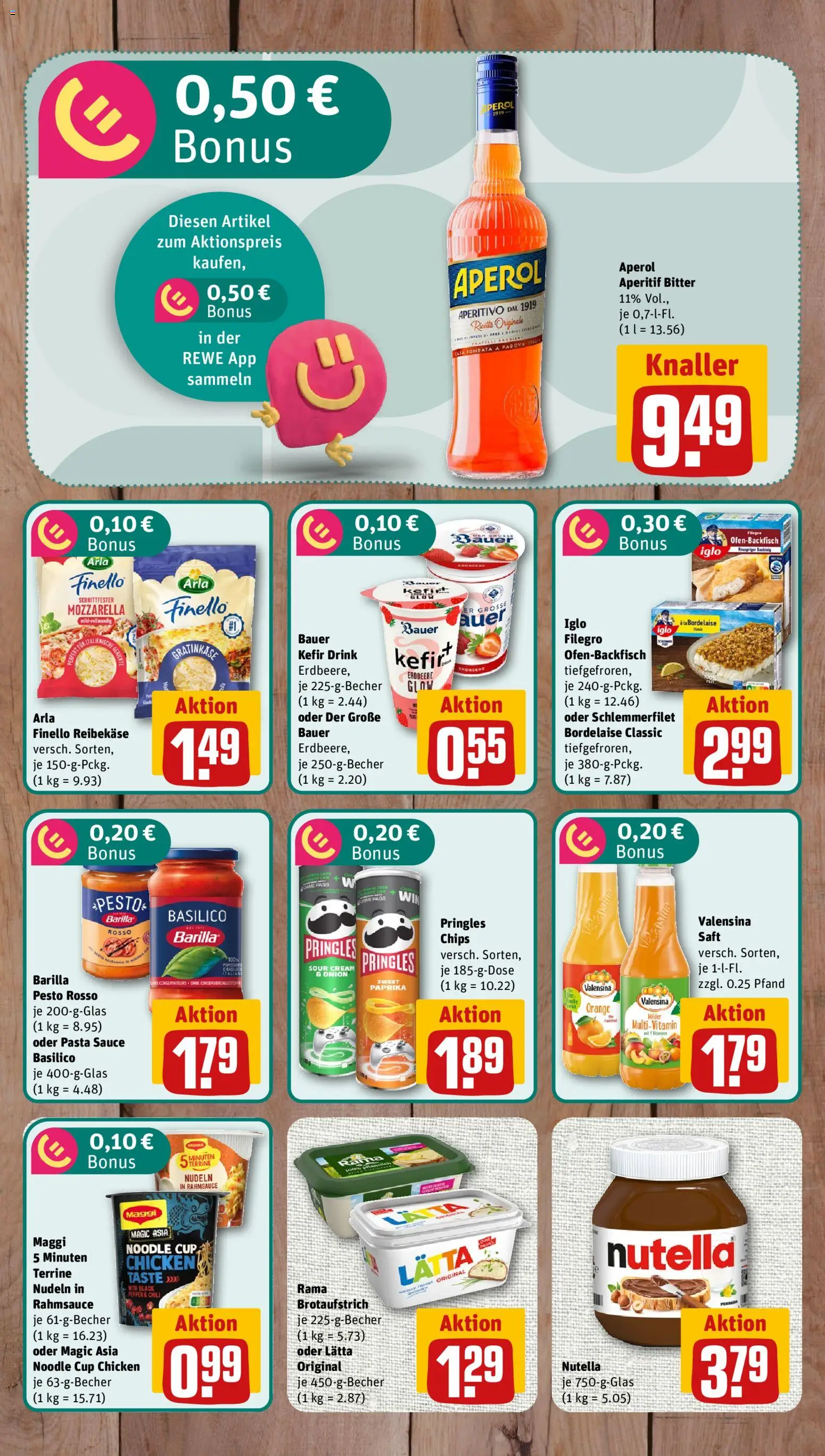 Nahkauf Prospekt – gültig ab 11.05.2026 | Seite: 6 | Produkte: Paprika, Chili, Pasta, Aperol