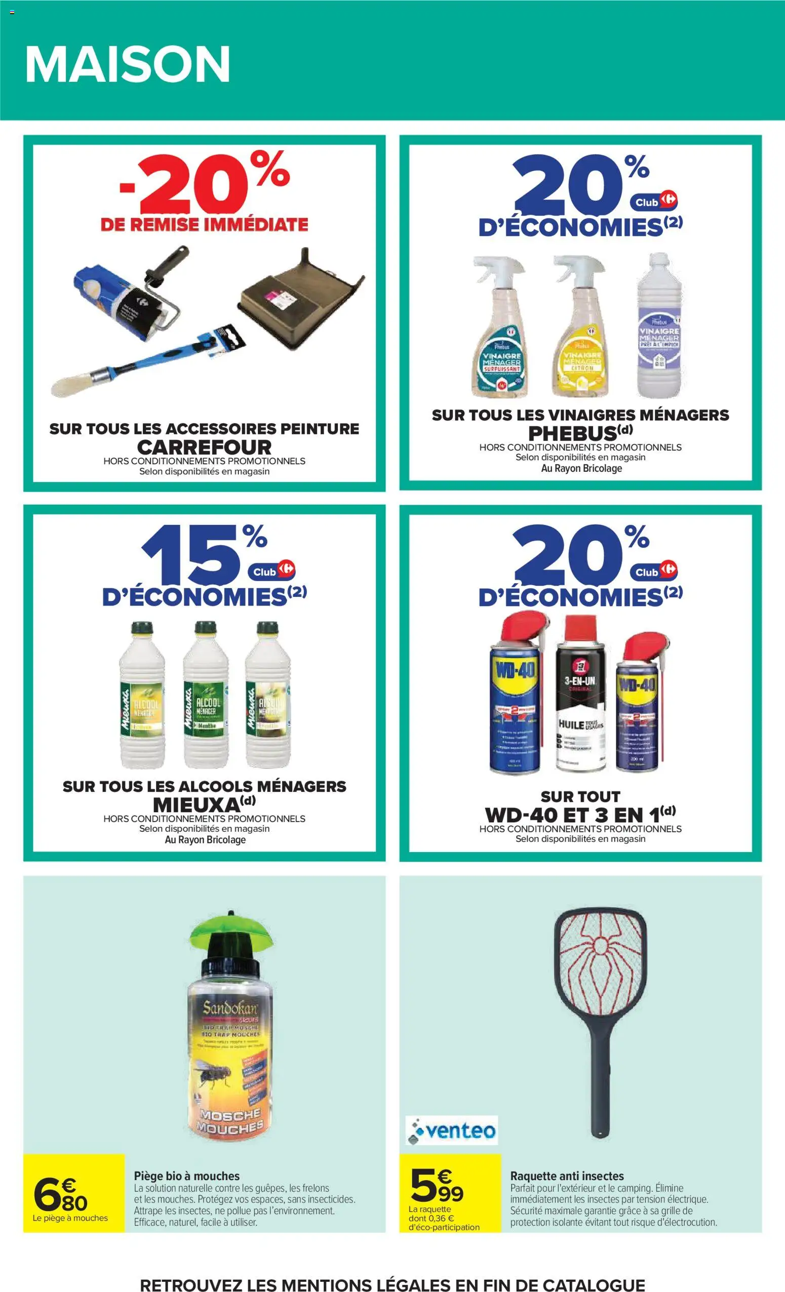 {H1} | Page: 59 | Produits: Menthe, Alcools, Huile, Vinaigre