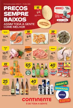 Pré-visualização Continente Semanal Continente Bom Dia válido de 21/07/2026