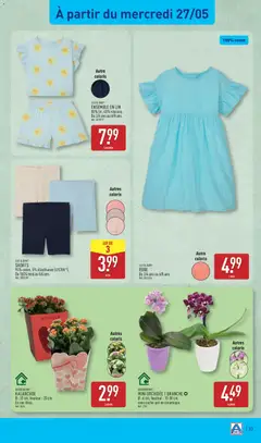 Aldi - Prévisualisation de Aldi catalogue valide à partir de 27.05.2026 | Page: 35 | Produits: Sac, Coton, Orchidée, Shorts
