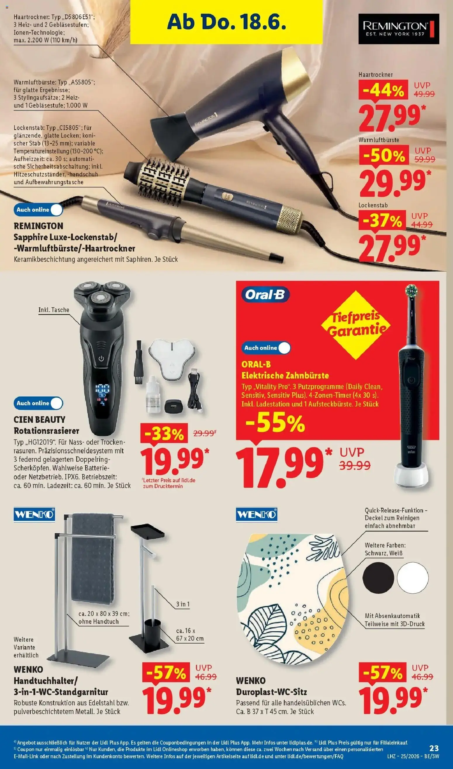 Lidl Prospekt Ebersbach – gültig ab 15.06.2026 | Seite: 39 | Produkte: Tasche, Elektrische zahnbürste, Batterie, Zahnbürste