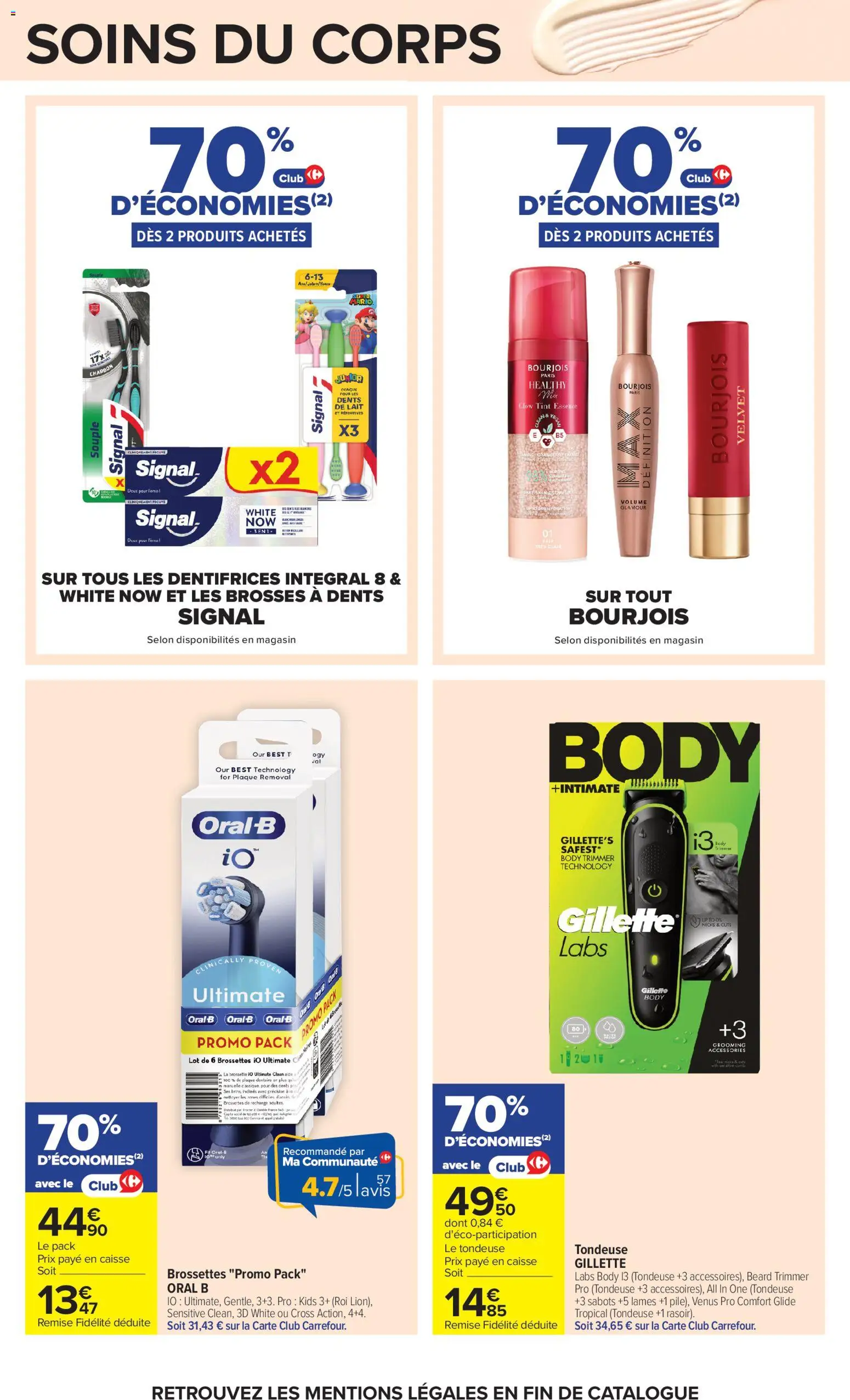 {H1} | Page: 26 | Produits: Oral-b, Tondeuse, Gillette Labs, Lait