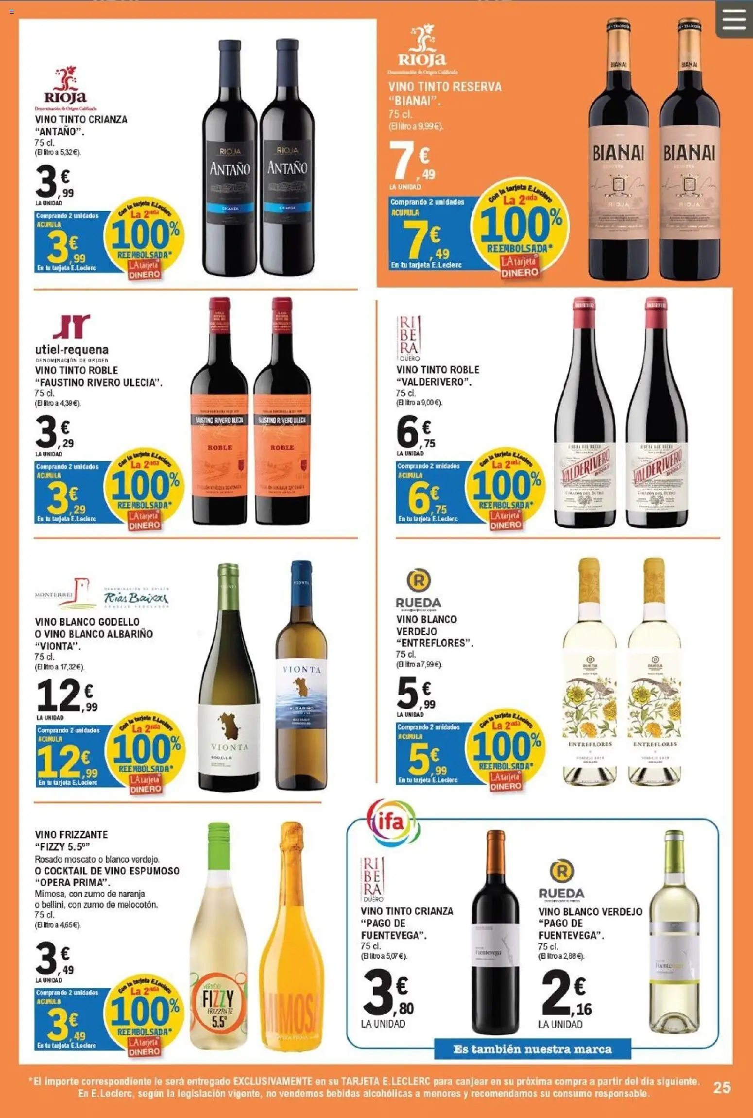 E.Leclerc folleto │ válido desde el 29/07/2026 | Página: 25
